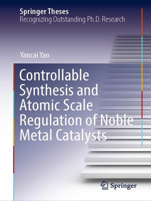 cover image of Controllable Synthesis and Atomic Scale Regulation of Noble Metal Catalysts